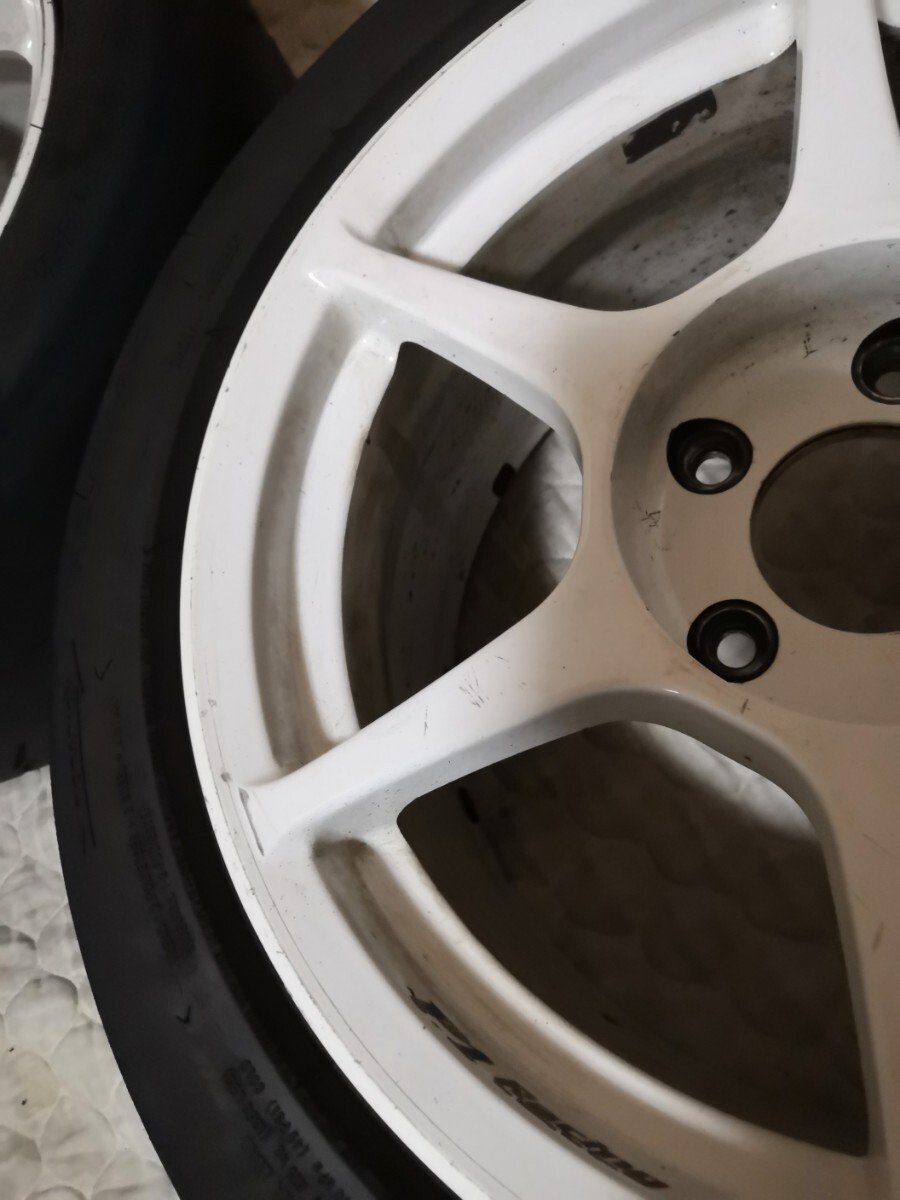 P1レーシング2本 16インチ 7.5j オフセット +32 PCD 114.3 軽量 ホイール P1 Racing アルミ_7