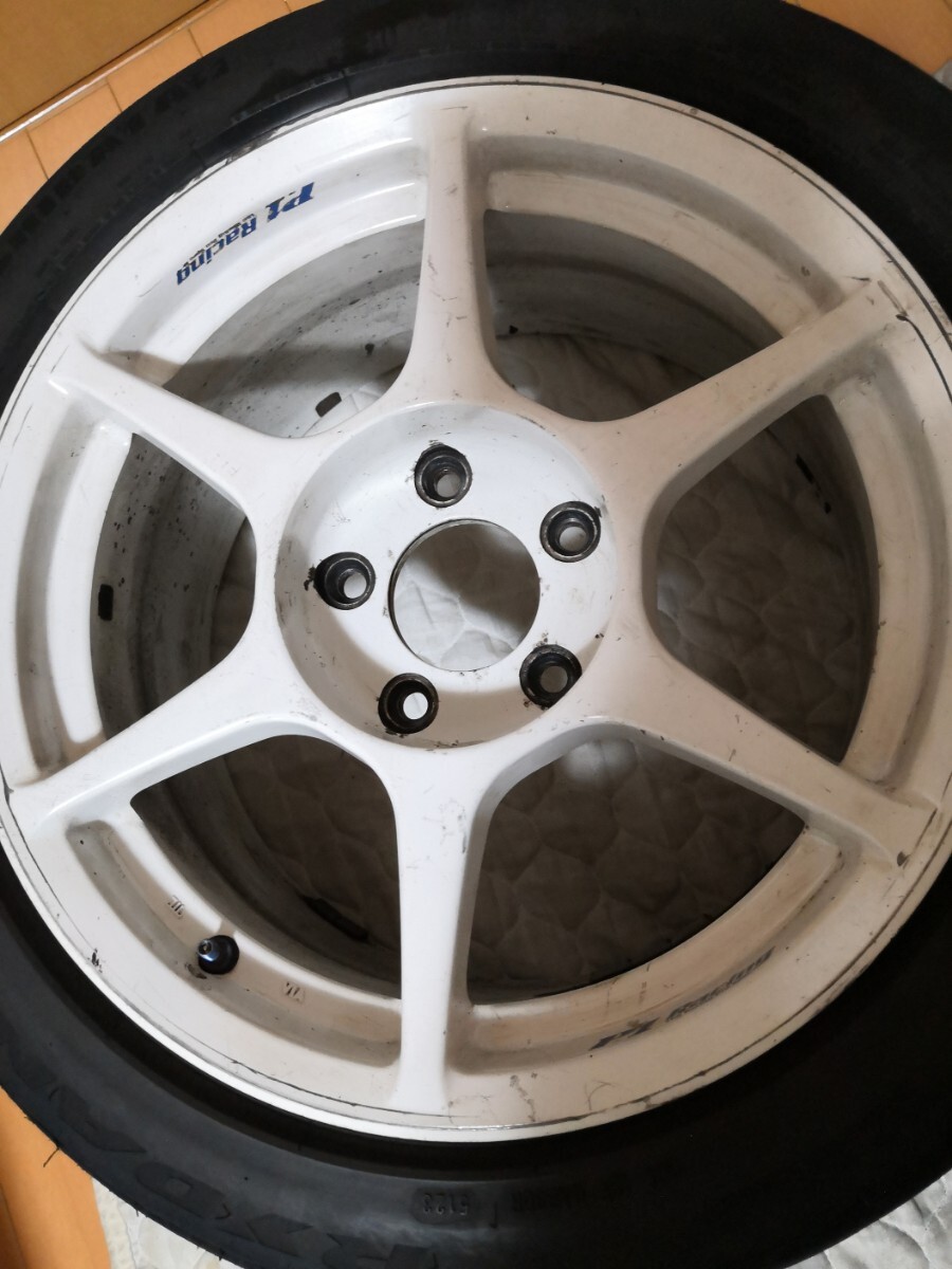 P1レーシング2本 16インチ 7.5j オフセット +32 PCD 114.3 軽量 ホイール P1 Racing アルミ_9
