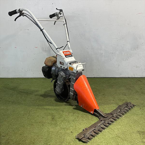 Bs242654 丸山製作所 MAZ70 自走式草刈機 草刈り ※ジャンク品 2