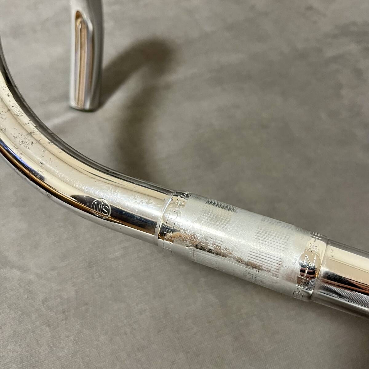NITTO 日東 - B123 AA NJS / ドロップハンドル ジュラルミン製 370mm 