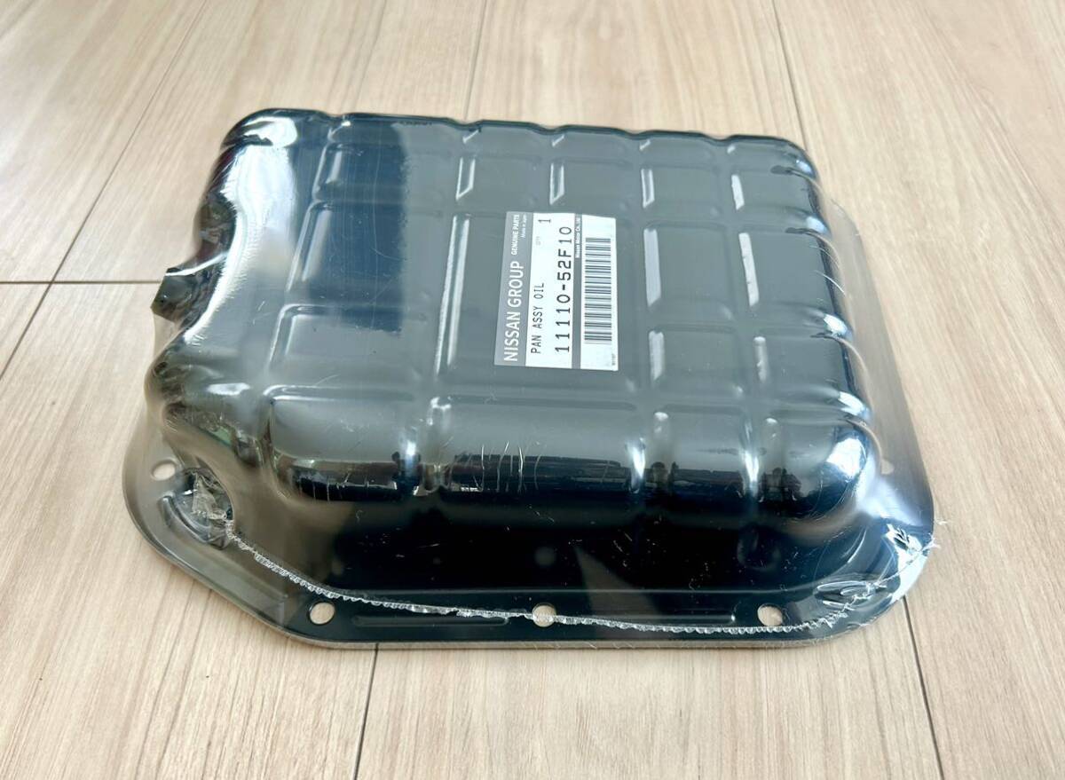 廃番日産純正 S15シルビアオイルパン 11110-52F10 ☆新品 日産 シルビア S15 S14 S13 180SX 純正オイルパン SR20DET SR20