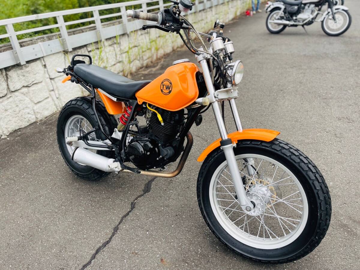 ヤマハ TW200 2型 DG07J 20,261km タコメーター付 TW200-2 中古車体 