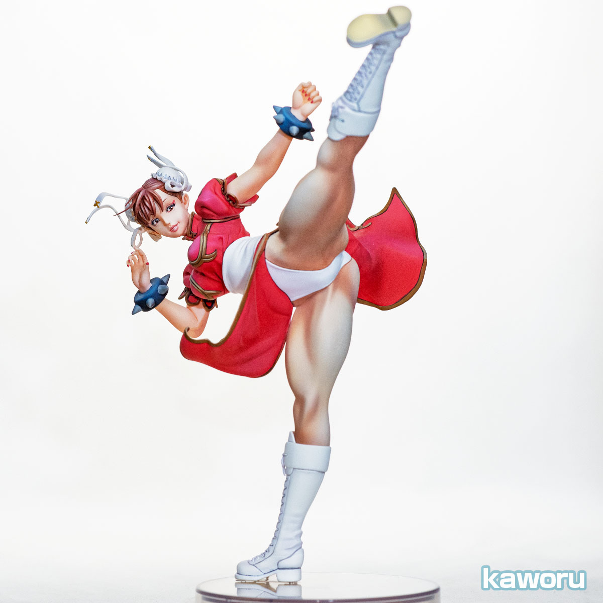 二次元 改修 フルリペイント ストリートファイター 30th 春麗 赤 2次元