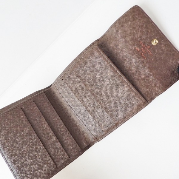 ルイヴィトン LOUIS VUITTON Wホック財布 N61652 ポルトモネビエカルト