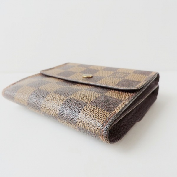 ルイヴィトン LOUIS VUITTON Wホック財布 N61652 ポルトモネビエカルト