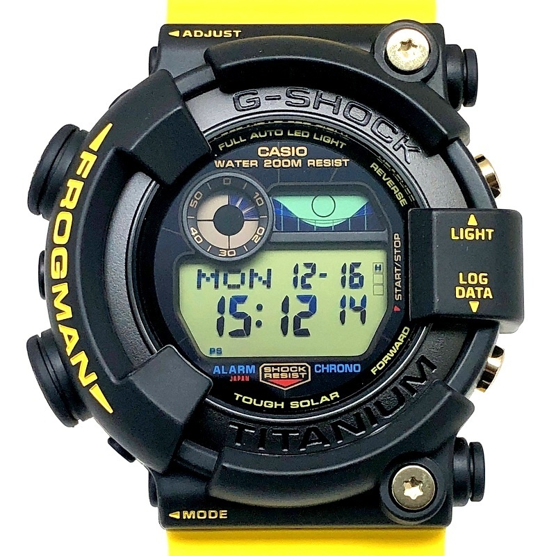 極美品 G-SHOCK GW-8200K-9 フロッグマン イルクジ2023 タフソーラー