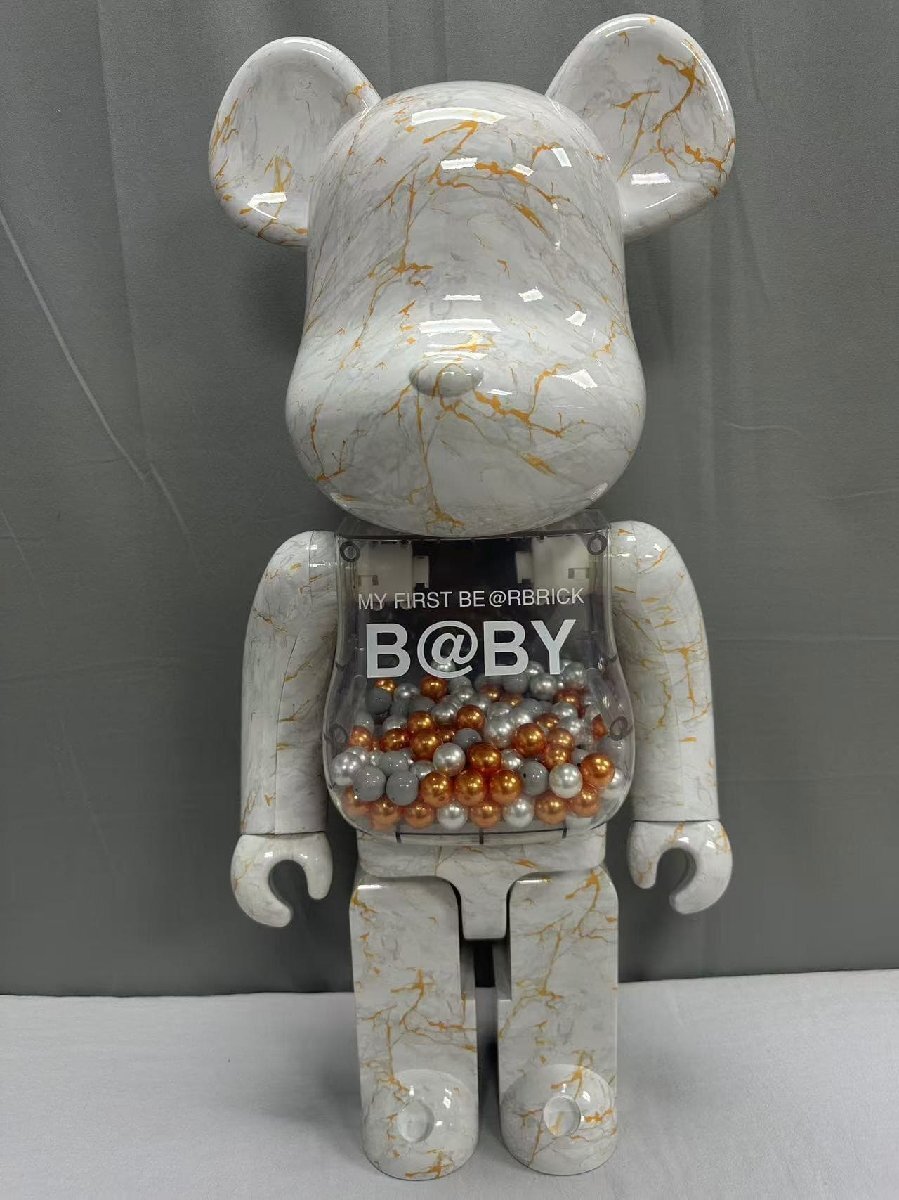 BE@RBRICK x B@BY MARBLE(大理石) Ver. 1000％ by MEDICOM TOY ベア