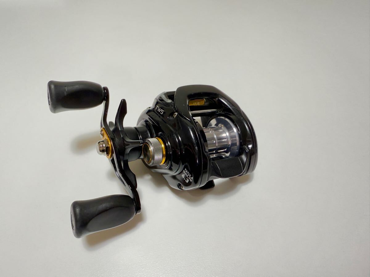 ダイワ/daiwa タトゥーラ103HL-TW 6.3 左ハンドル　中古　TWS スティーブ ジリオン アンタレス メタニウム バス釣り ベイトリール_5