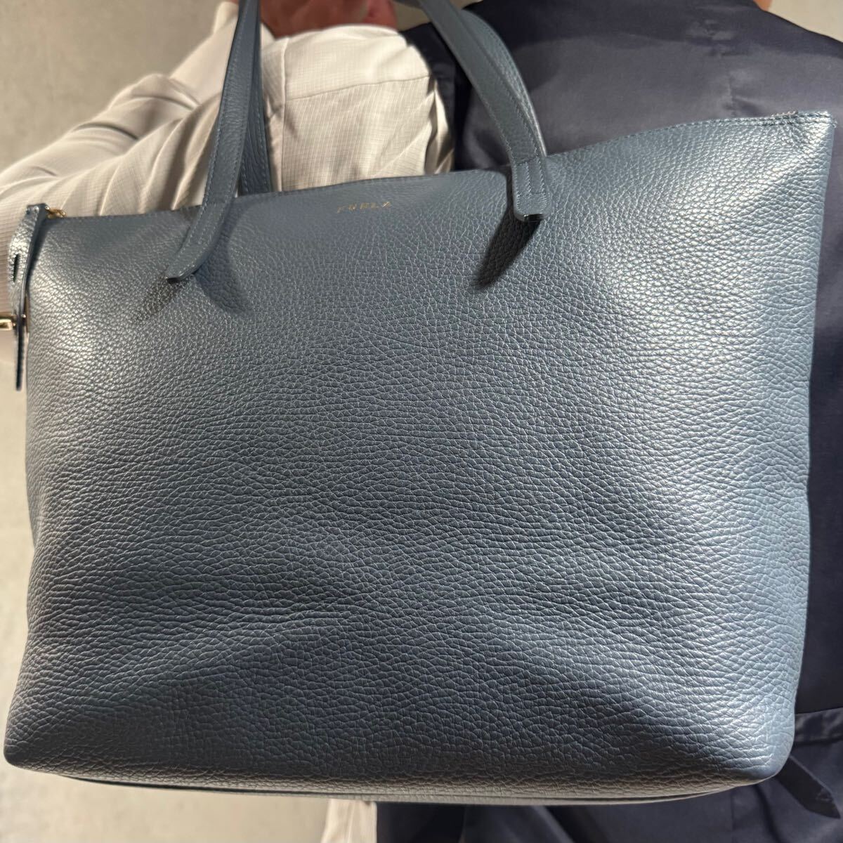カラー フルラ FURLA 現行 メンズ ビジネス トートバッグ A4収納 
