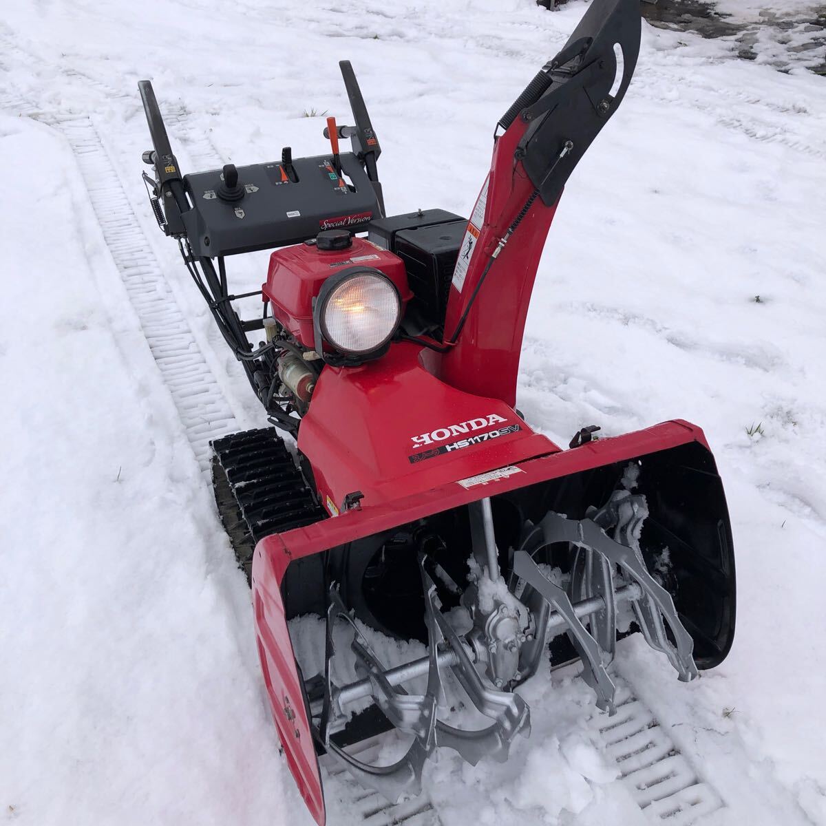 ホンダ 除雪機 HS1170SV 青森 県南 分解整備 電動シューター 軽量 ハイ