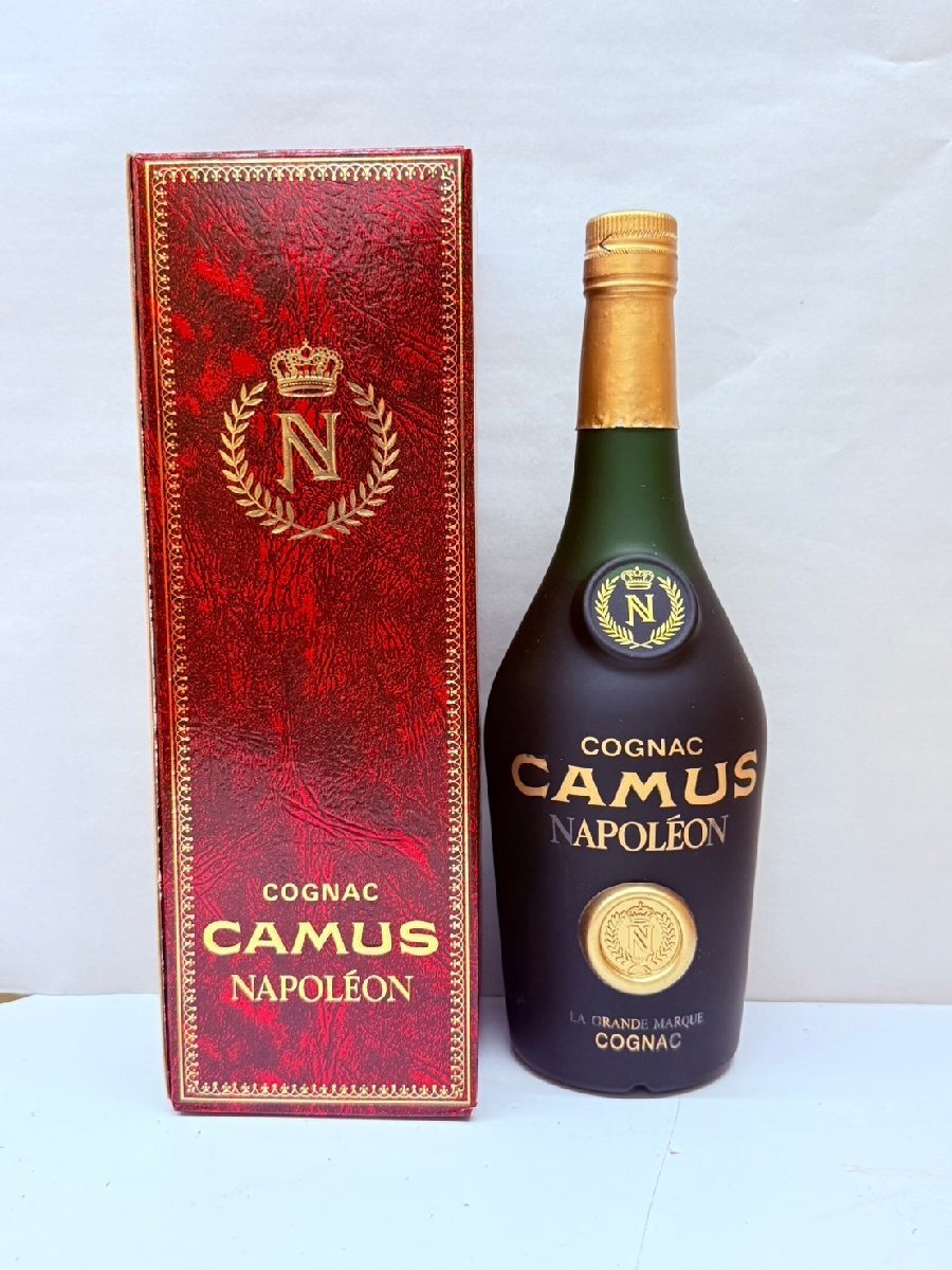 IK4133】【1円～】未開栓 古酒 CAMUS NAPOLEON COGNAC カミュ