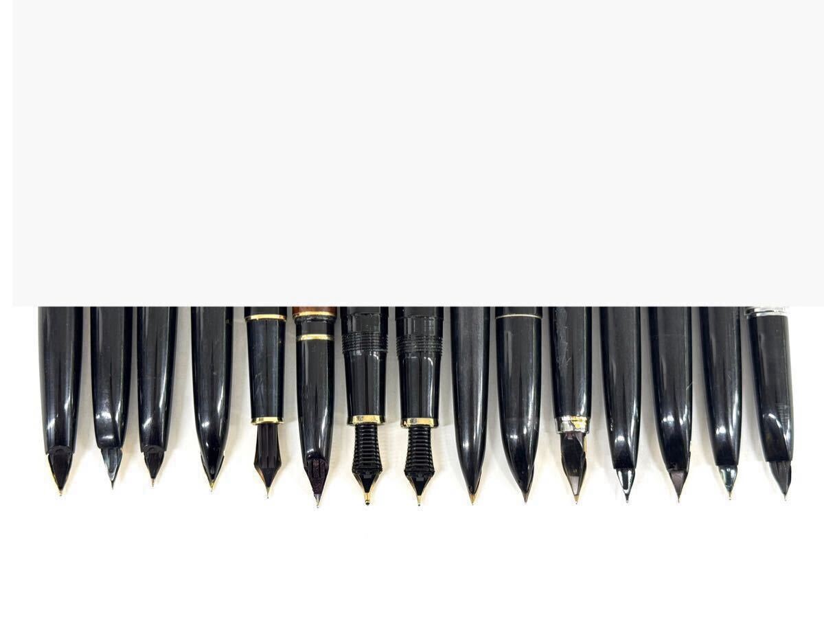 AB177◇万年筆 プラチナ パイロット モンブラン saifor SHEAFFER 15本