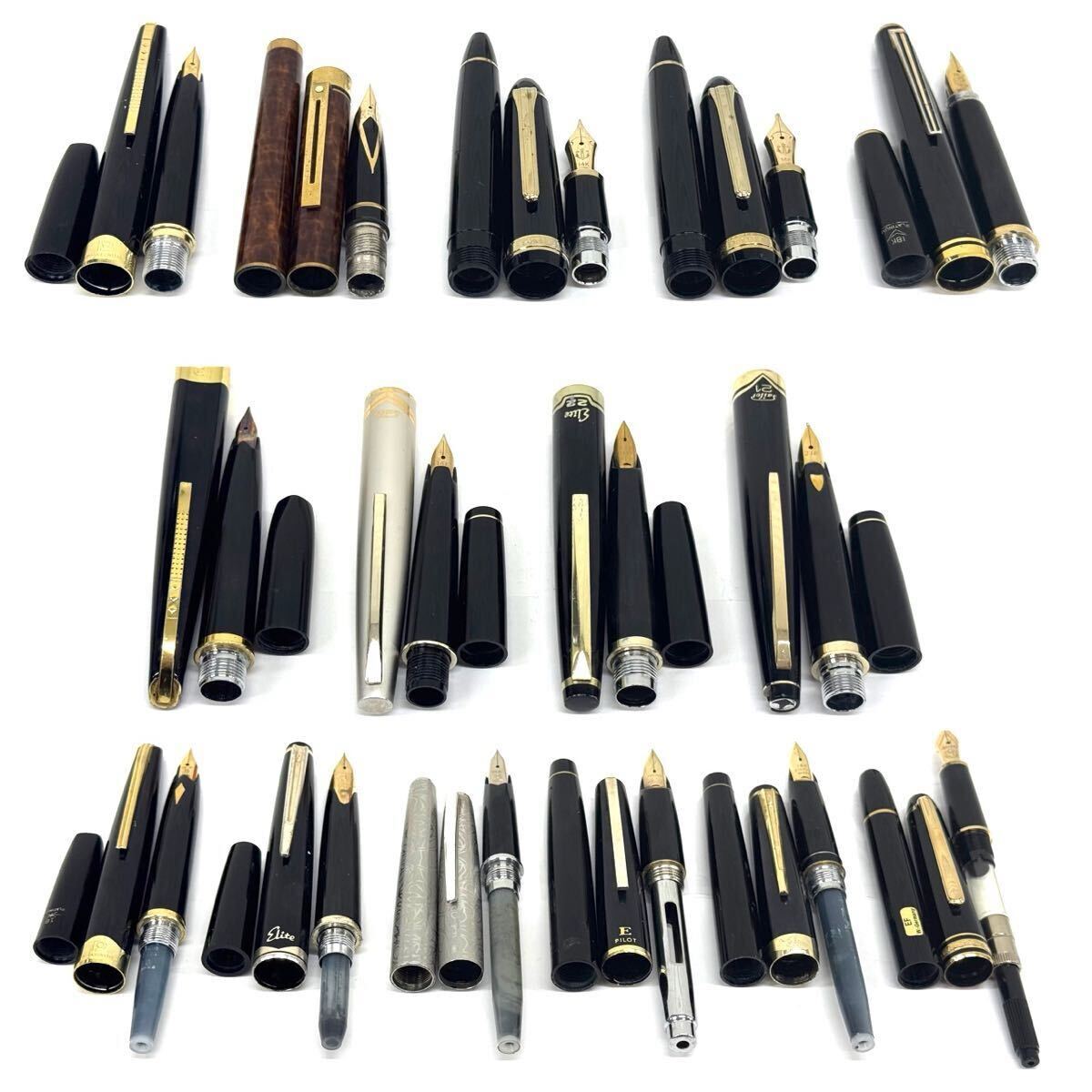 AB177◇万年筆 プラチナ パイロット モンブラン saifor SHEAFFER 15本
