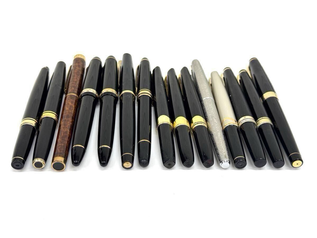 AB177◇万年筆 プラチナ パイロット モンブラン saifor SHEAFFER 15本