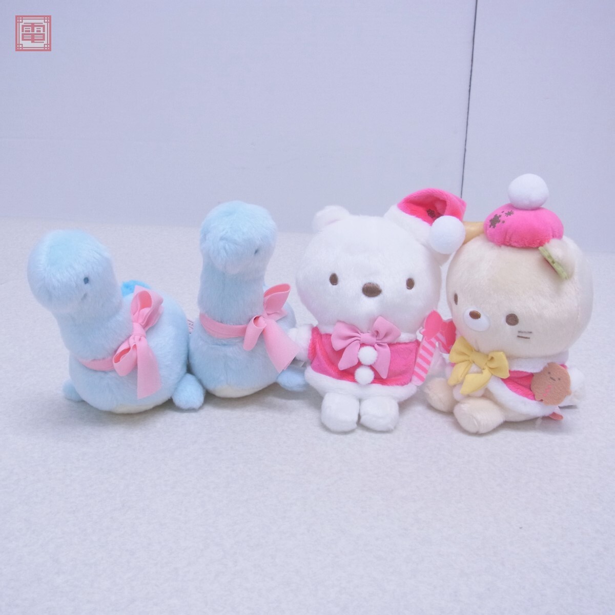すみっコぐらし しろくまのてづくりぬいぐるみ まとめて4体セット 紙 