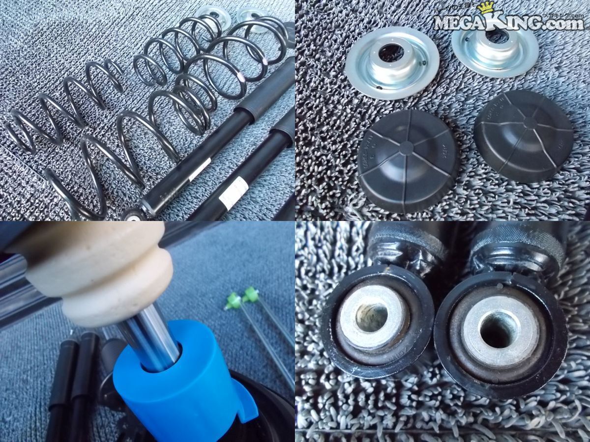 ZC33S スイフトスポーツ 純正 ショック&サスペンション アブソーバー 1台分 スタビリンク付き 41601-68R00-000 / 4Q10-1587_5