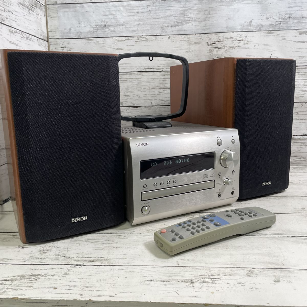 DENON パーソナルオーディオシステム　D-MX11 CDミニコンボ 14b226 動作確認済 DENON D-MX11 RCD-MX11 CD RC-1086 パーソナル
