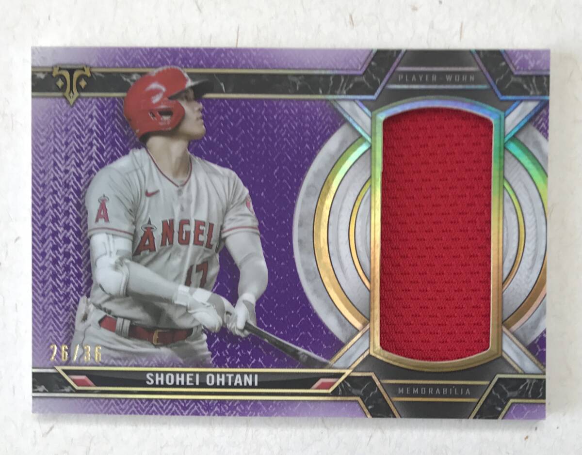 36枚限定 ジャンボレリックカード 大谷翔平 エンゼルス 2021 Topps