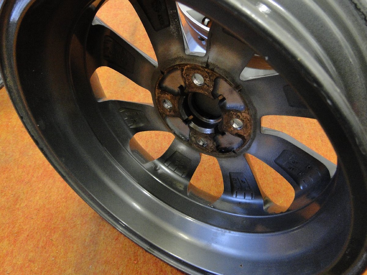 ★☆ 三菱純正 ★☆ 15×4.5J +46 PCD100/4H 4本 eKワゴン eKスペースカスタム eKクロス ★迅速発送 送料安い 店頭受け取り対応 長野県 +46 15インチ PCD100 4本 デリカミニ ギャラン等