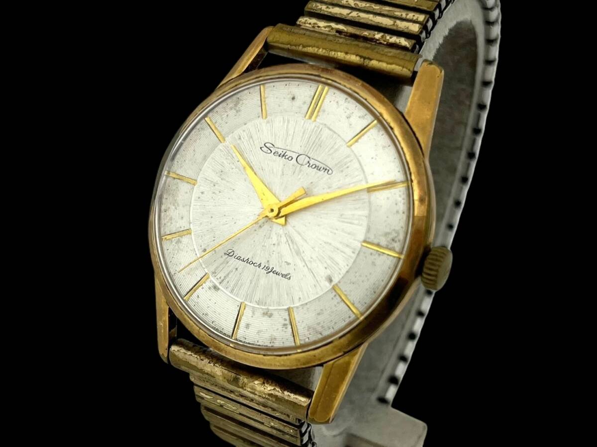  12M1 稼働 SEIKO/セイコー CROWN/クラウン J14072 19石 筆記体 手巻き 腕時計 mens watch vintage(セイコー)｜売買されたオークション情報、yahooの商品情報をアーカイブ公開 - オークファン その他