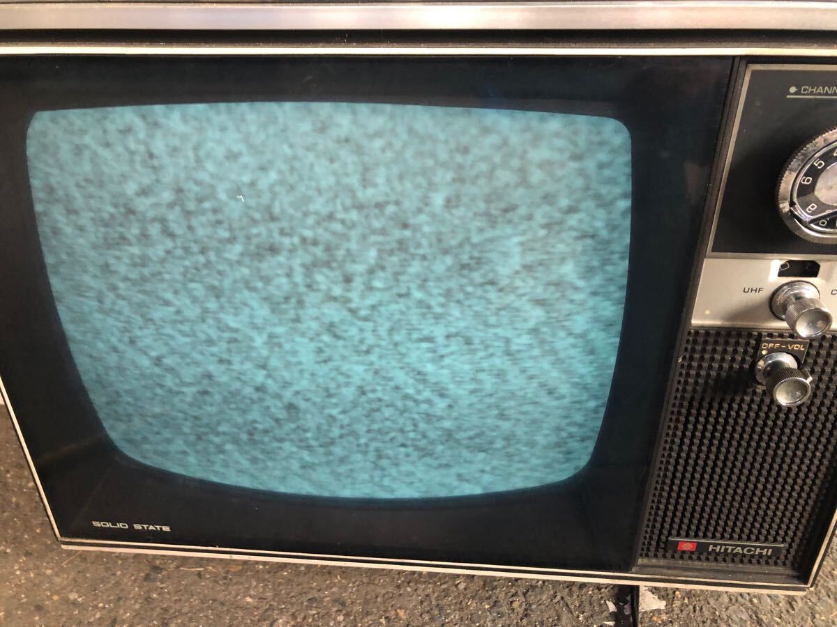 HITACHI 日立 ブラウン管 テレビ TW-12F ジャンク／検索用 時代物 当時