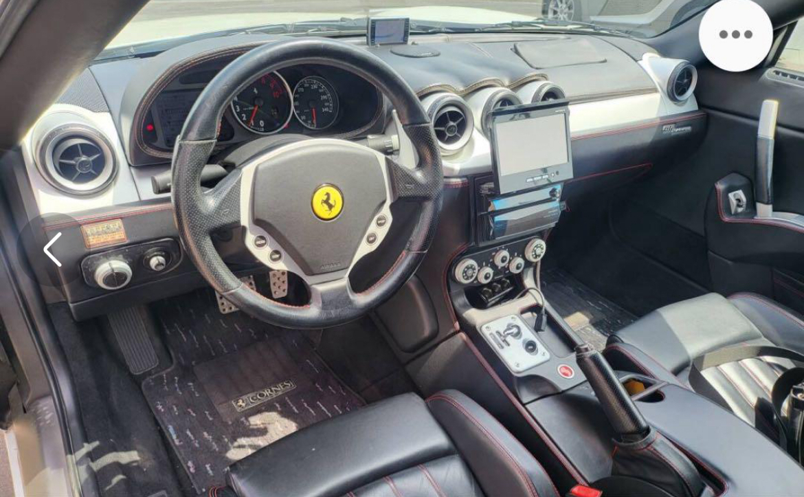 1円]フェラーリ612 スカリエッティ ナビ バックカメラ ETC 車検8年6月 
