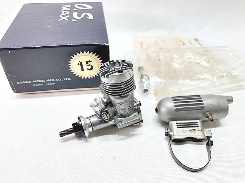 O.S.MAX 15 エンジン ※画像参照※ ラジコン 説明書無し 同梱OK 1