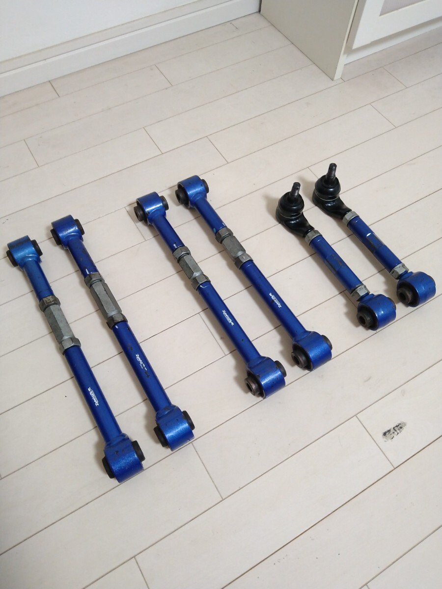 CL7アコード ユーロR ゼロファイター製リアキャンバー＆トー