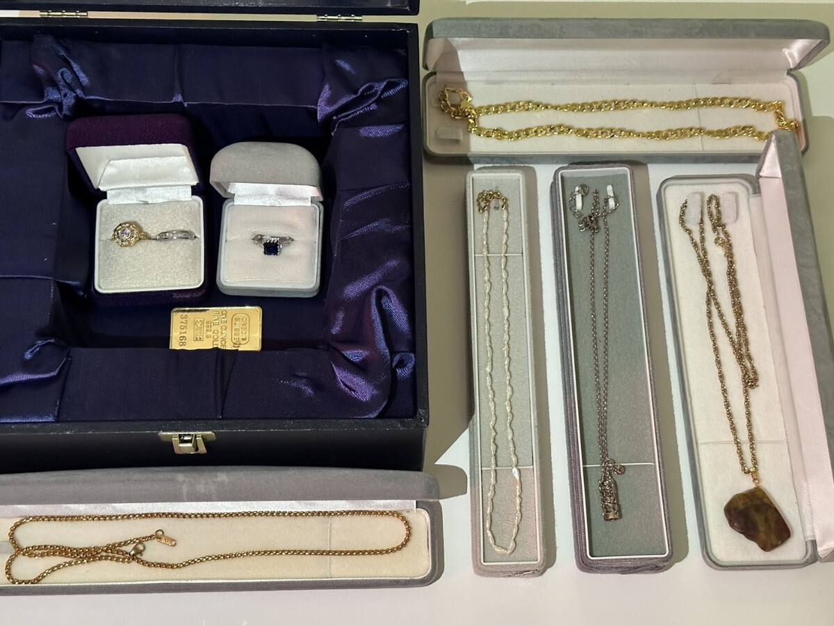 ネックレス 指輪 アクセサリー 遺品整理 整理品 まとめ売り ネックレス 