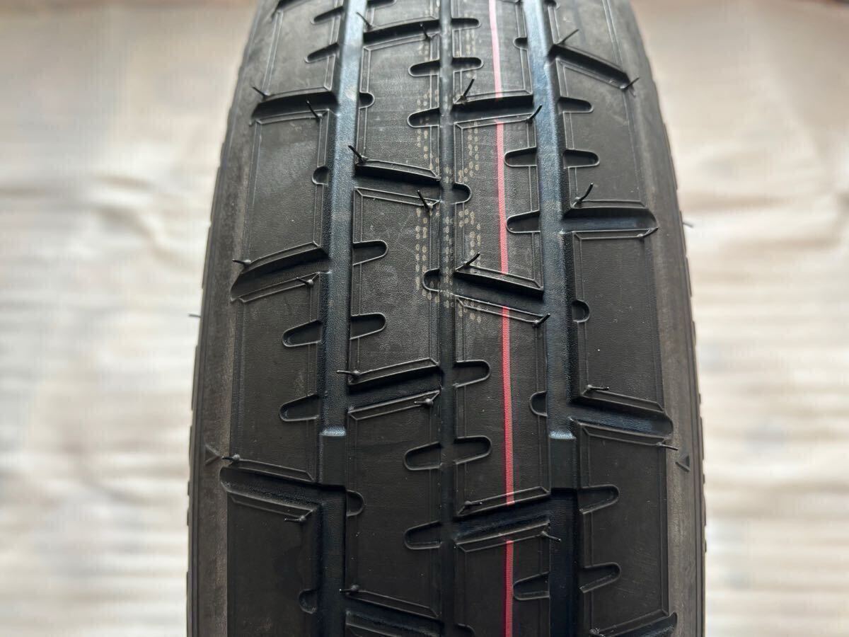 新車外し♪ DA17W エブリィ 純正 スペアタイヤ テンパータイヤ T125/70D14 4穴 PCD100 スズキ純正 応急タイヤ スペアタイヤ 純正 新車外し remove Suzuki ナット2種類付き