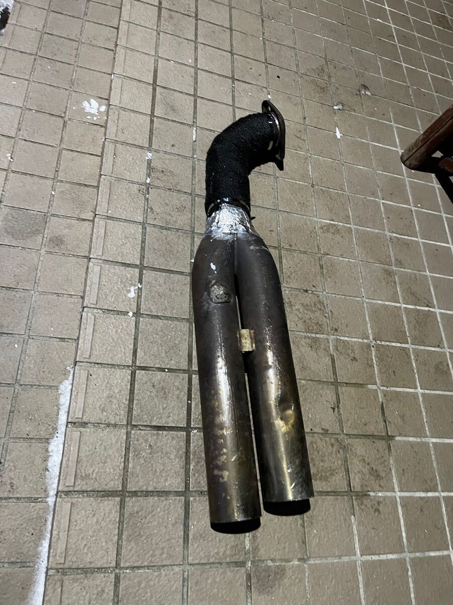 BNR32 RB26 サイド出しマフラー　デュアルマフラー　Gr.A ストレート　ワンオフ　イベント　サーキット用に　HCR32 180SX S13 流用_4