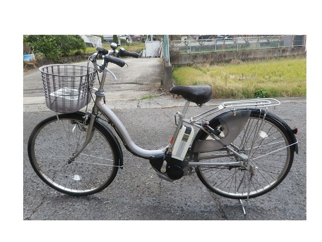 中古電動自転車 ヤマハ PAS ナチュラ L DX ベージュ 26インチ