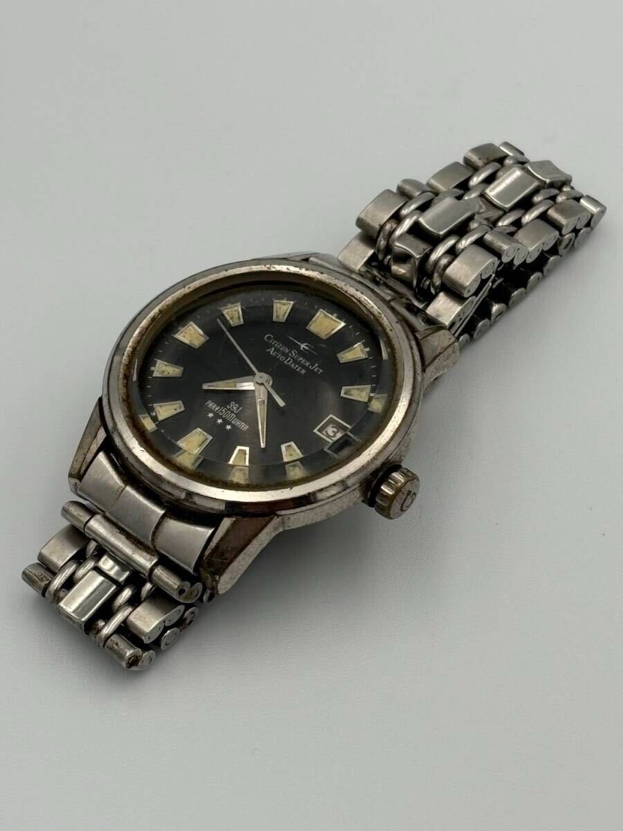 シチズン スーパージェット CITIZEN SUPER JET AUTO DATER 39J PARA