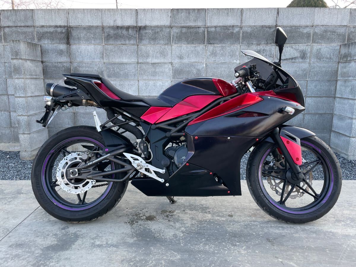配送のみ!! メガリ 250R 実働 低走行 6041キロ 通勤 通学 ニンジャ250