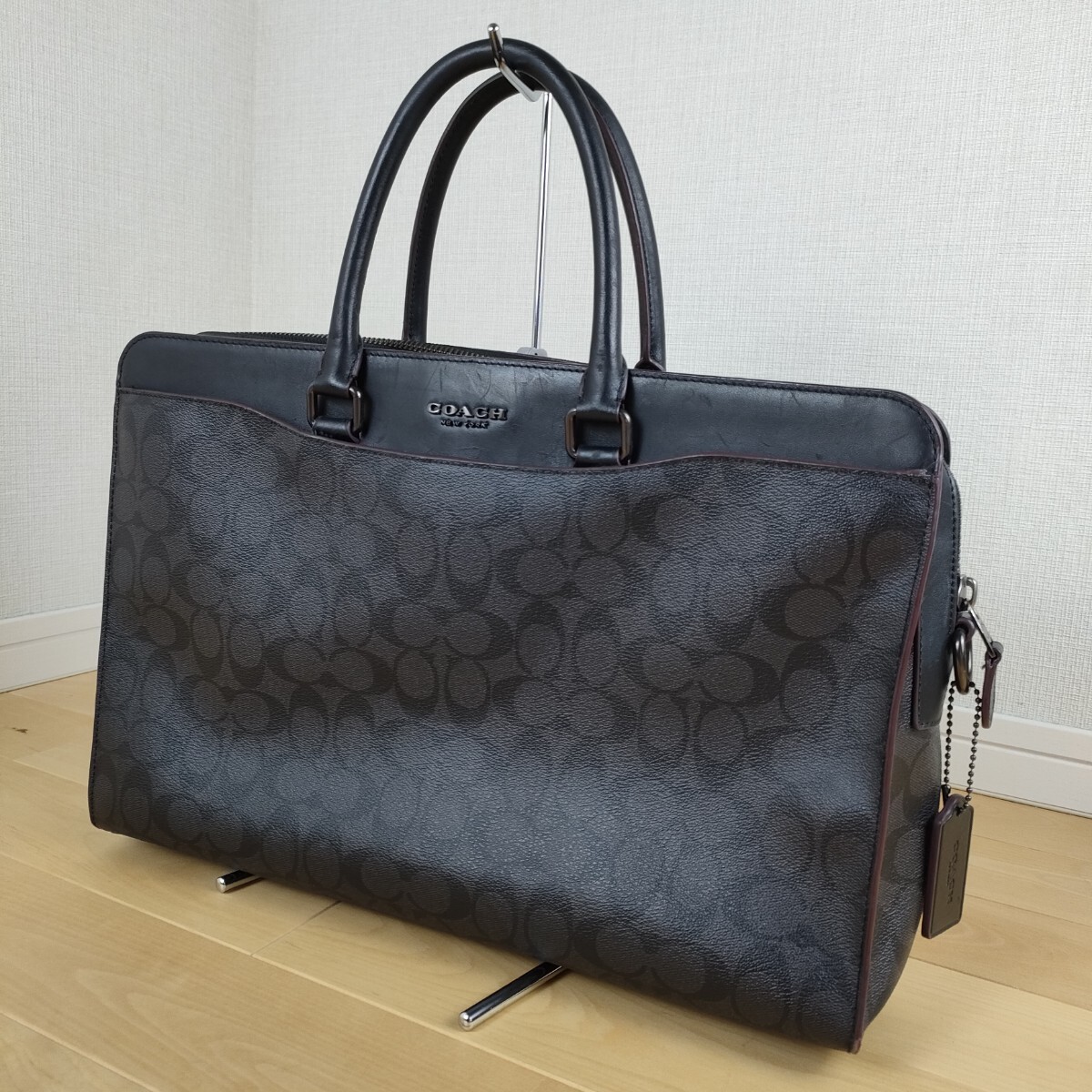 ビジネスバッグ COACH コーチ ブリーフケース アウトレット バッグ 
