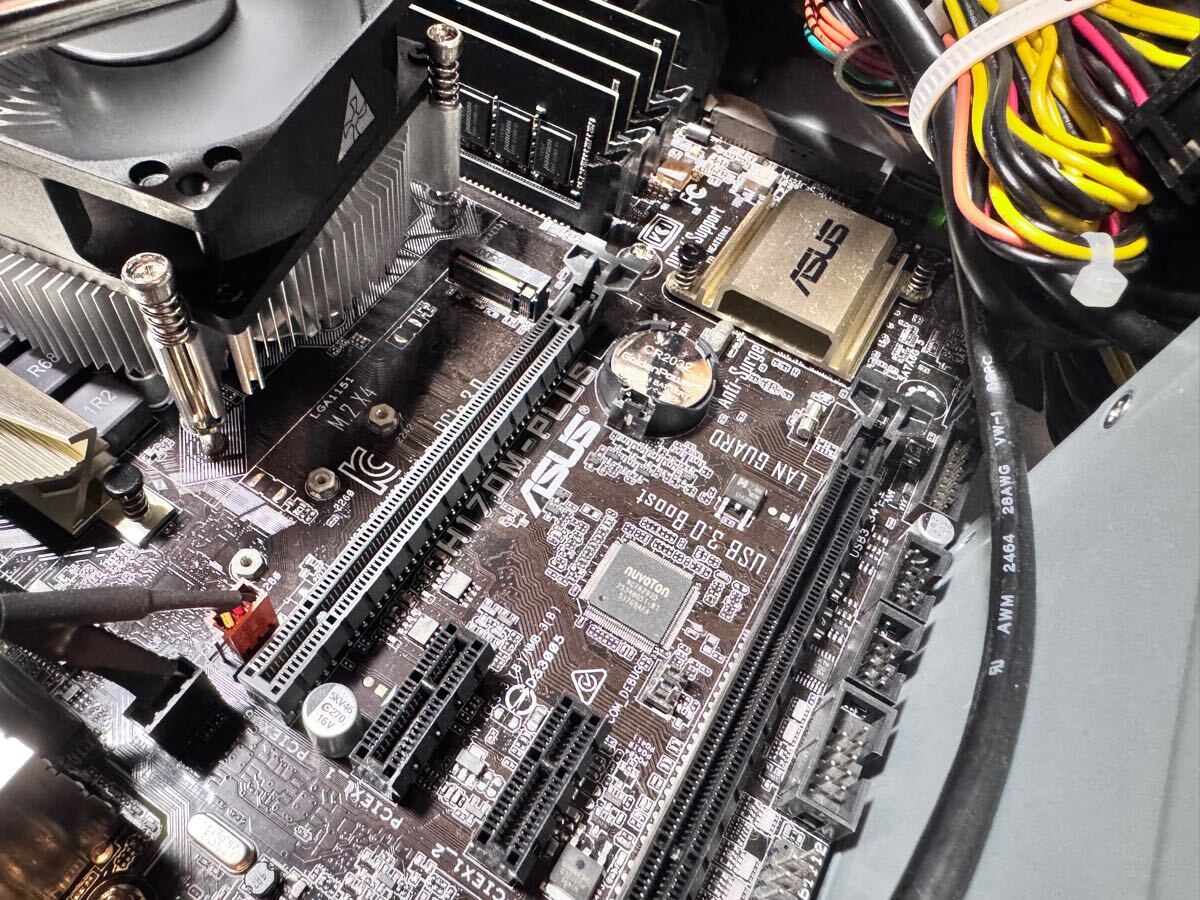 ASUS H170M-PLUS / i5 7500 3.4GHz 16GB PC デスクトップPC_2