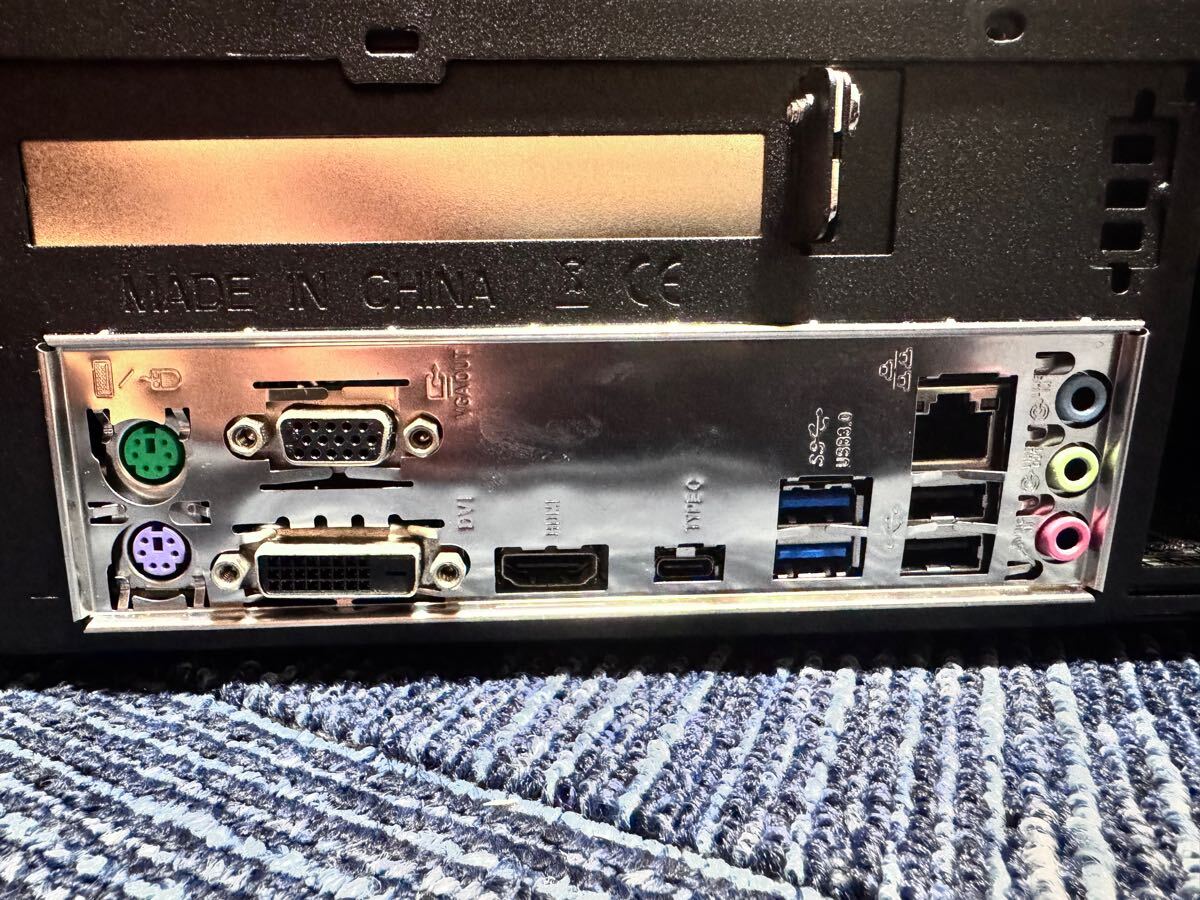 ASUS H170M-PLUS / i5 7500 3.4GHz 16GB PC デスクトップPC_6