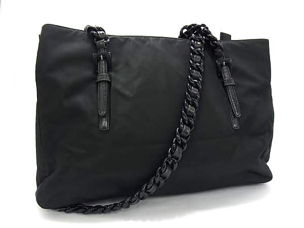 【極美品✨】プラダ ショルダーバッグ クロスボディ テスートナイロン レザー 黒 1円 □美品□ PRADA プラダ テスートナイロン×レザー クロスボディ