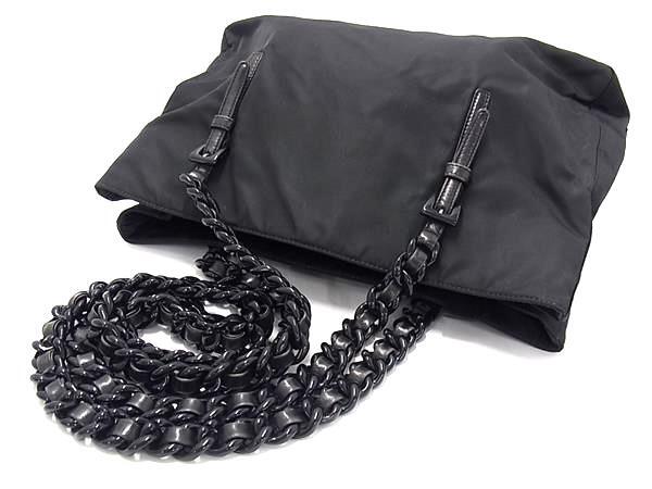 1円 □美品□ PRADA プラダ テスートナイロン×レザー クロスボディ