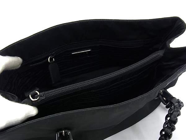 1円 □美品□ PRADA プラダ テスートナイロン×レザー クロスボディ