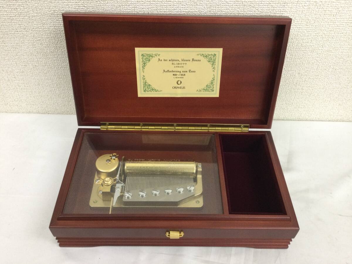 オルゴール サンキョー sankyo オルフェウス ORPHEUS 美しく青きドナウ