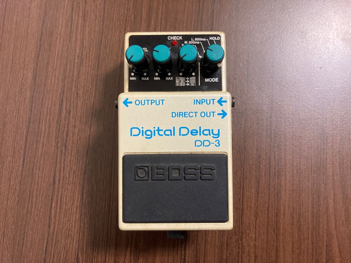 【大人気，新作】 BOSS Digital Delay DD-3 JAPAN 青ラベル(ディレイ)｜売買されたオークション情報、yahooの商品情報をアーカイブ公開 - オークファン エフェクター