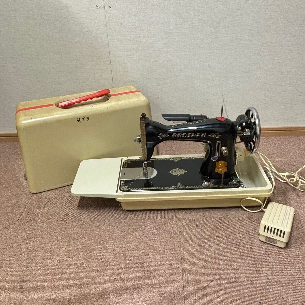 ブラザー BROTHER ミシン YM-40W レトロ アンティーク - メルカリ YM 