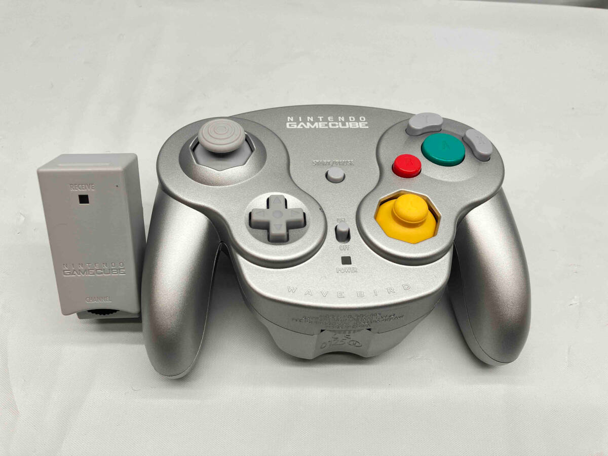 ジャンク 任天堂 ゲームキューブ用 ワイヤレスコントローラー ウェーブ 