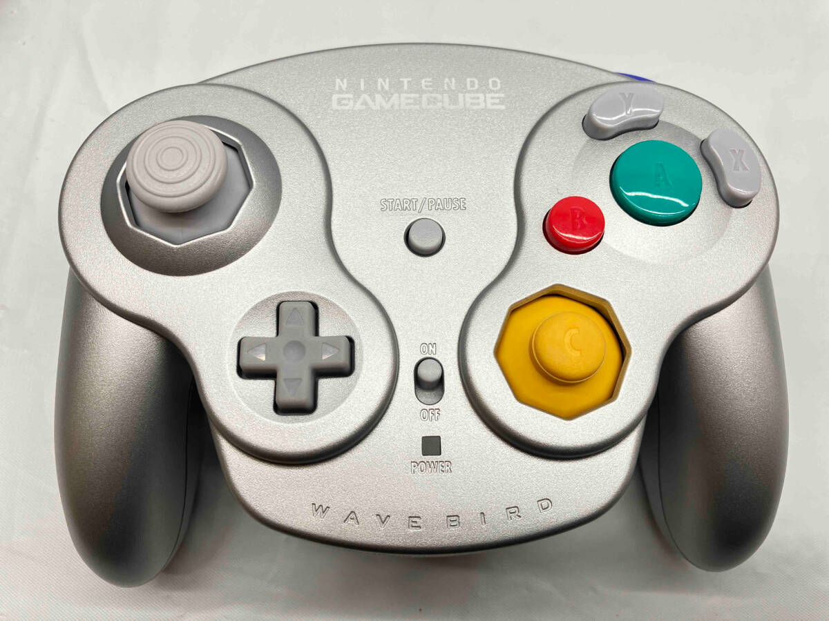 ジャンク 任天堂 ゲームキューブ用 ワイヤレスコントローラー ウェーブ 