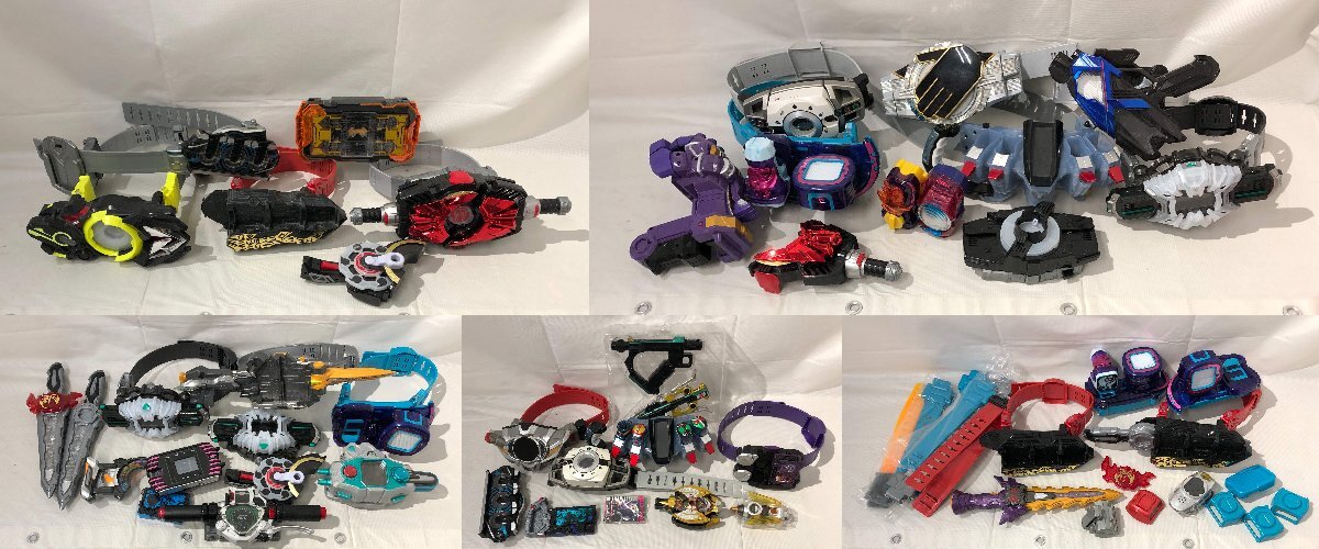 仮面ライダー 変身ベルト 大量 グッズ セット 1円スタート 1円 