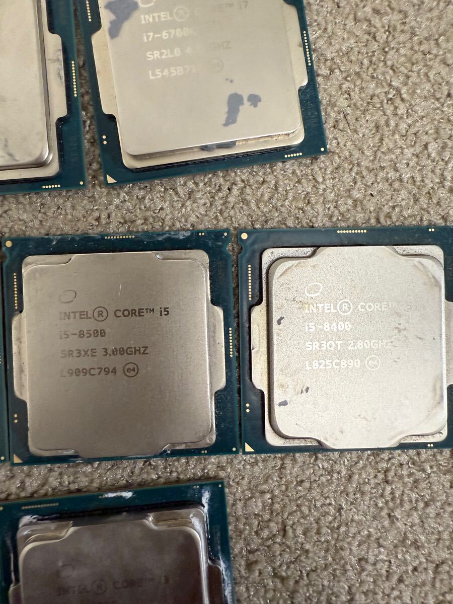 CPU i7*3 、i5*4、i3*2、9点セット　作動未確認　ジャンク　_4