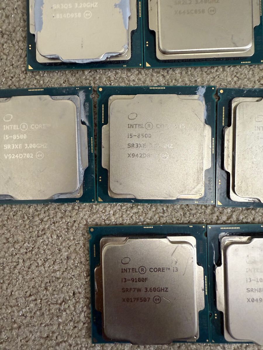 CPU i7*3 、i5*4、i3*2、9点セット　作動未確認　ジャンク　_5
