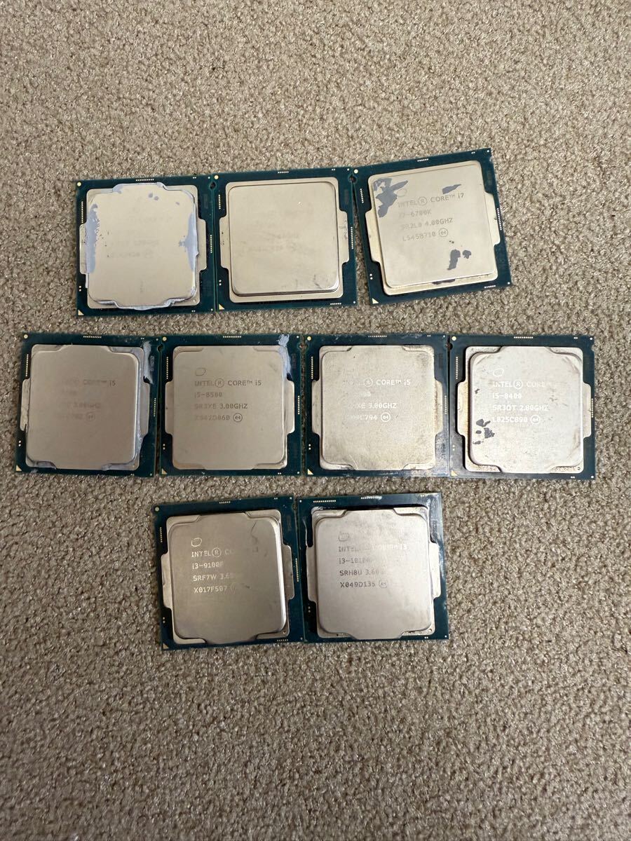 CPU i7*3 、i5*4、i3*2、9点セット　作動未確認　ジャンク　_6