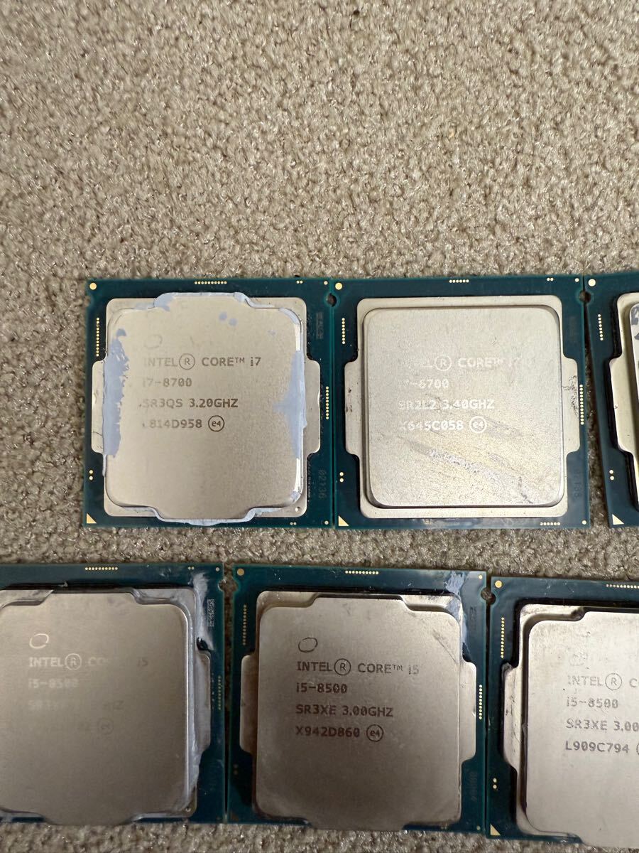CPU i7*3 、i5*4、i3*2、9点セット　作動未確認　ジャンク　_7